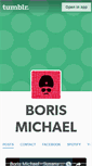 Mobile Screenshot of borismichael.com